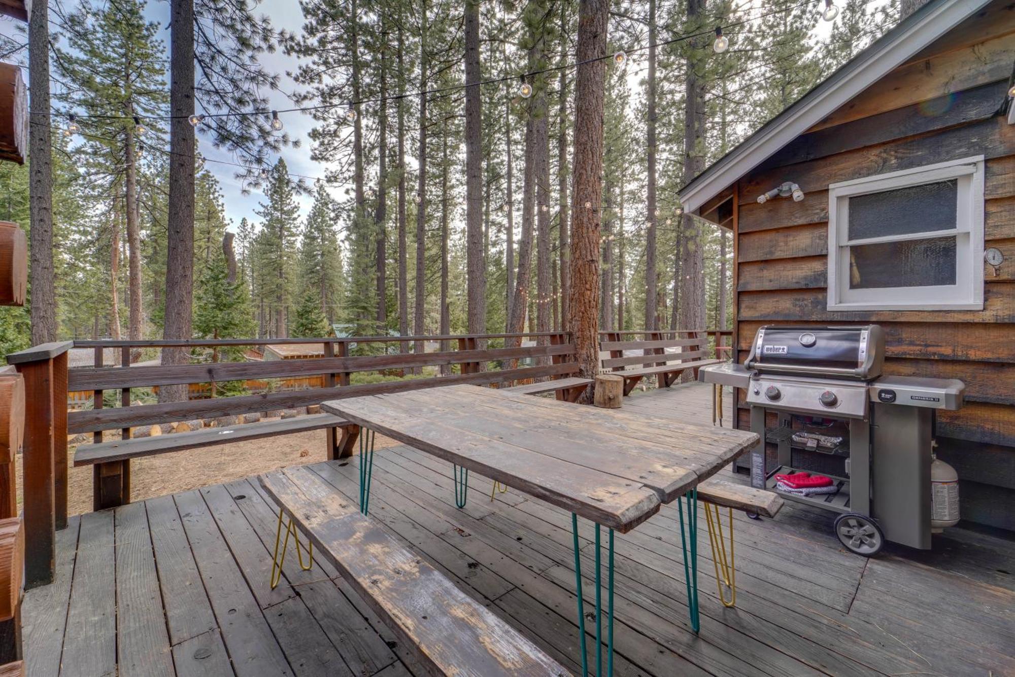 Boutique And Artsy Log Cabin In North Lake Tahoe! Villa Кингс Бийч Екстериор снимка