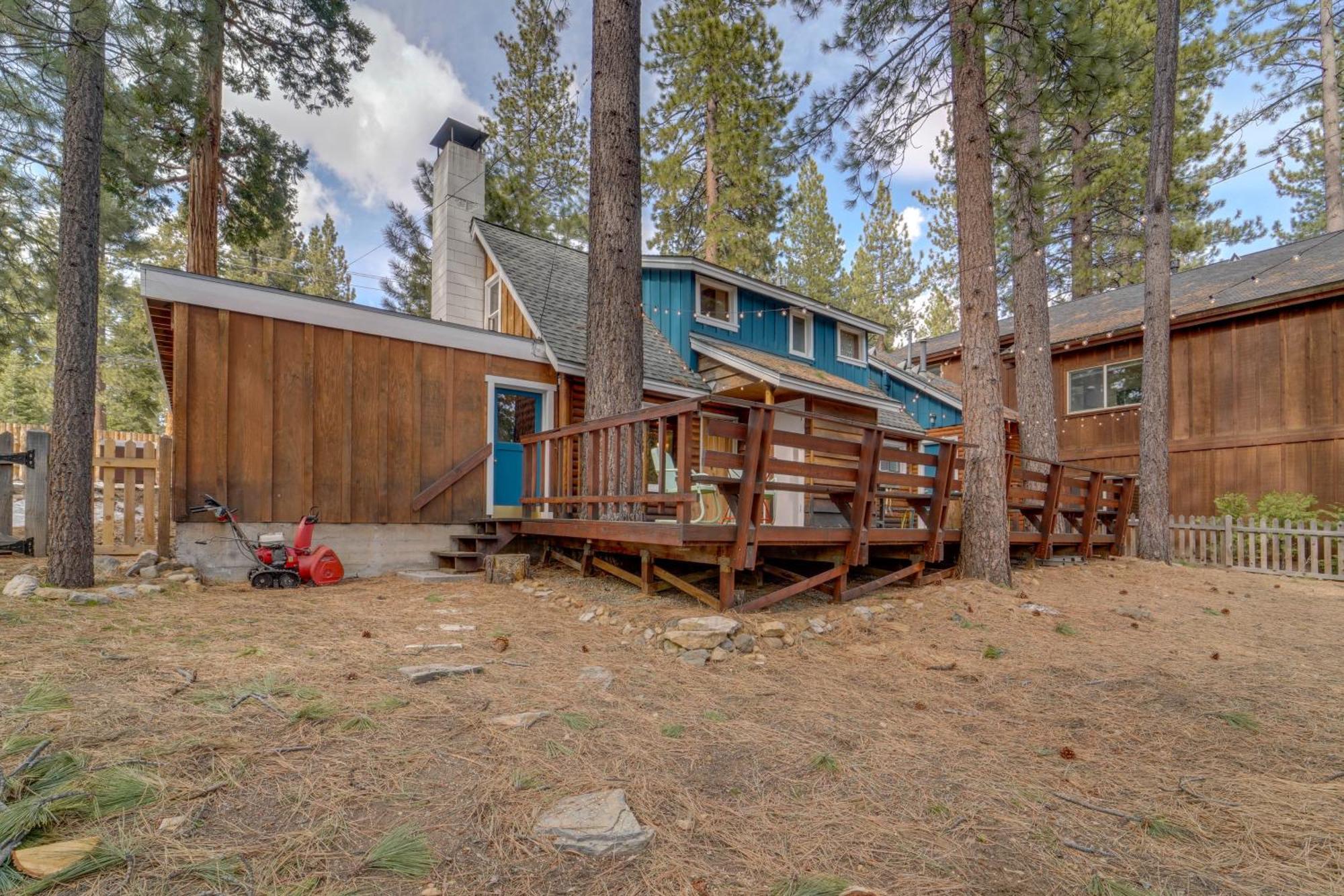 Boutique And Artsy Log Cabin In North Lake Tahoe! Villa Кингс Бийч Екстериор снимка