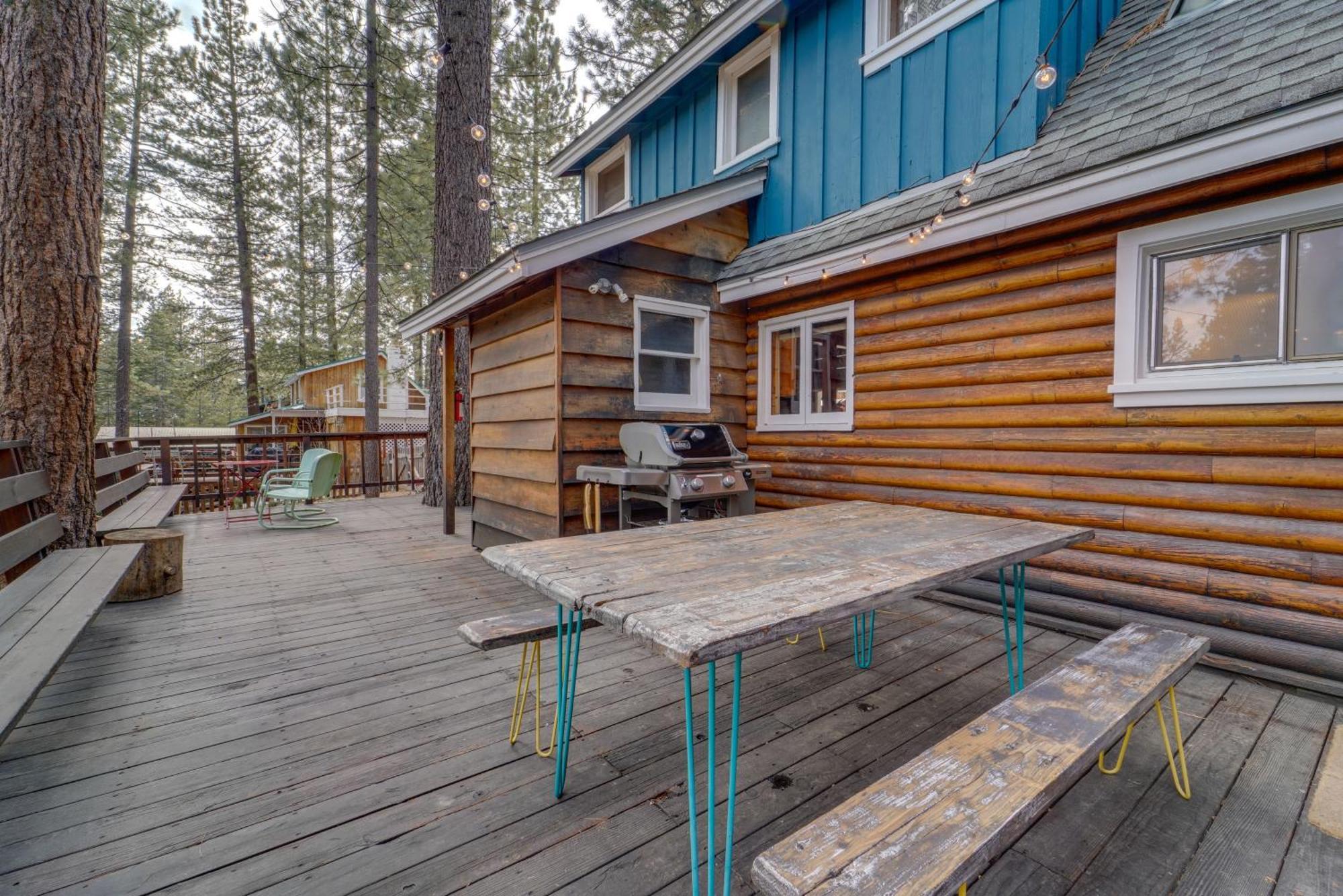 Boutique And Artsy Log Cabin In North Lake Tahoe! Villa Кингс Бийч Екстериор снимка