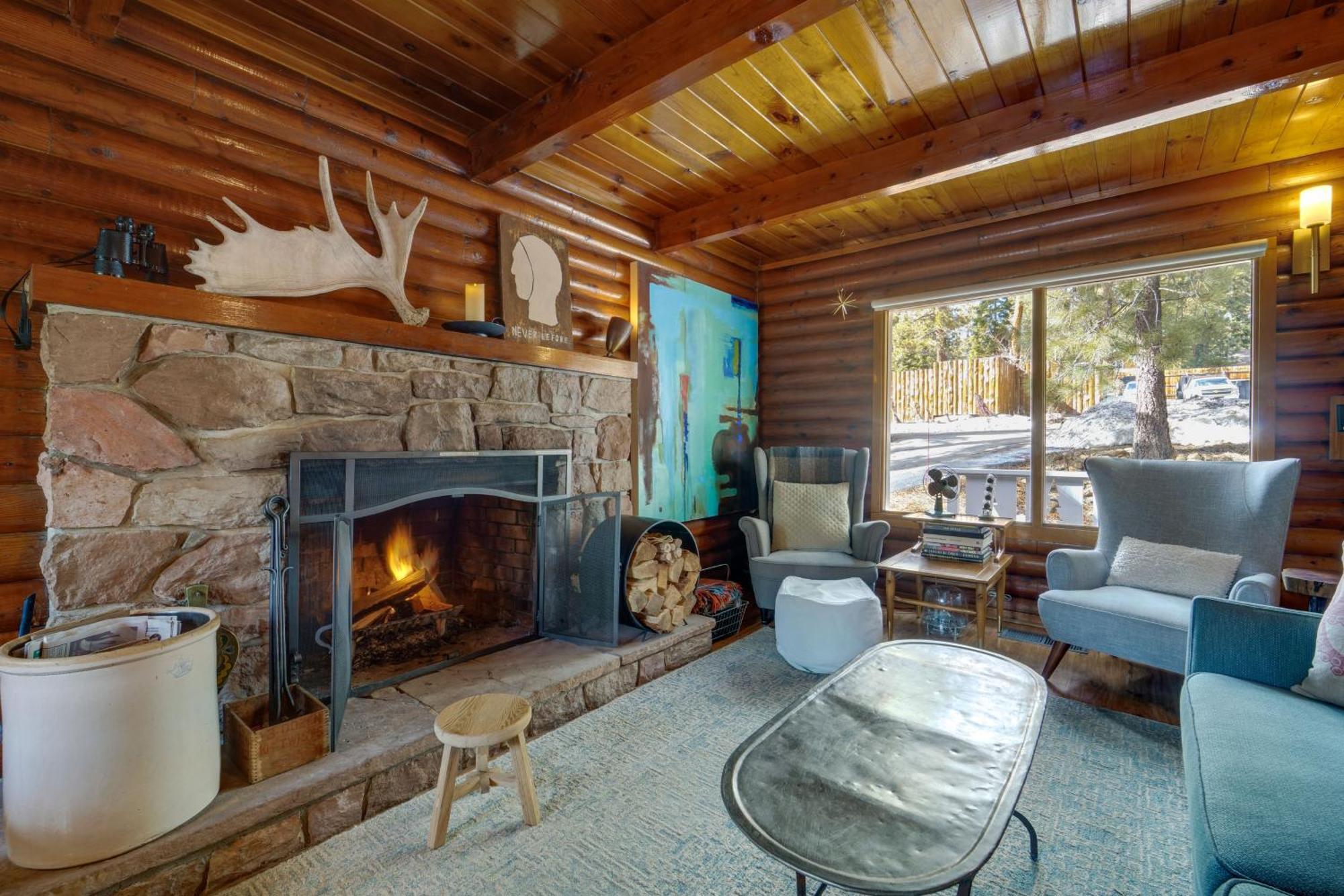 Boutique And Artsy Log Cabin In North Lake Tahoe! Villa Кингс Бийч Екстериор снимка