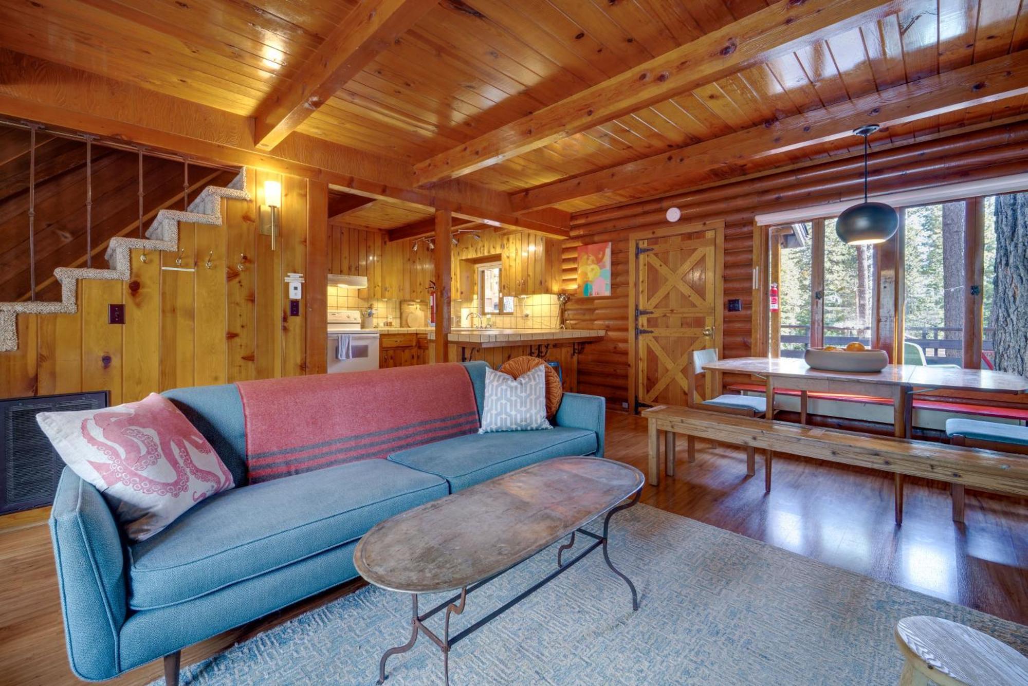 Boutique And Artsy Log Cabin In North Lake Tahoe! Villa Кингс Бийч Екстериор снимка