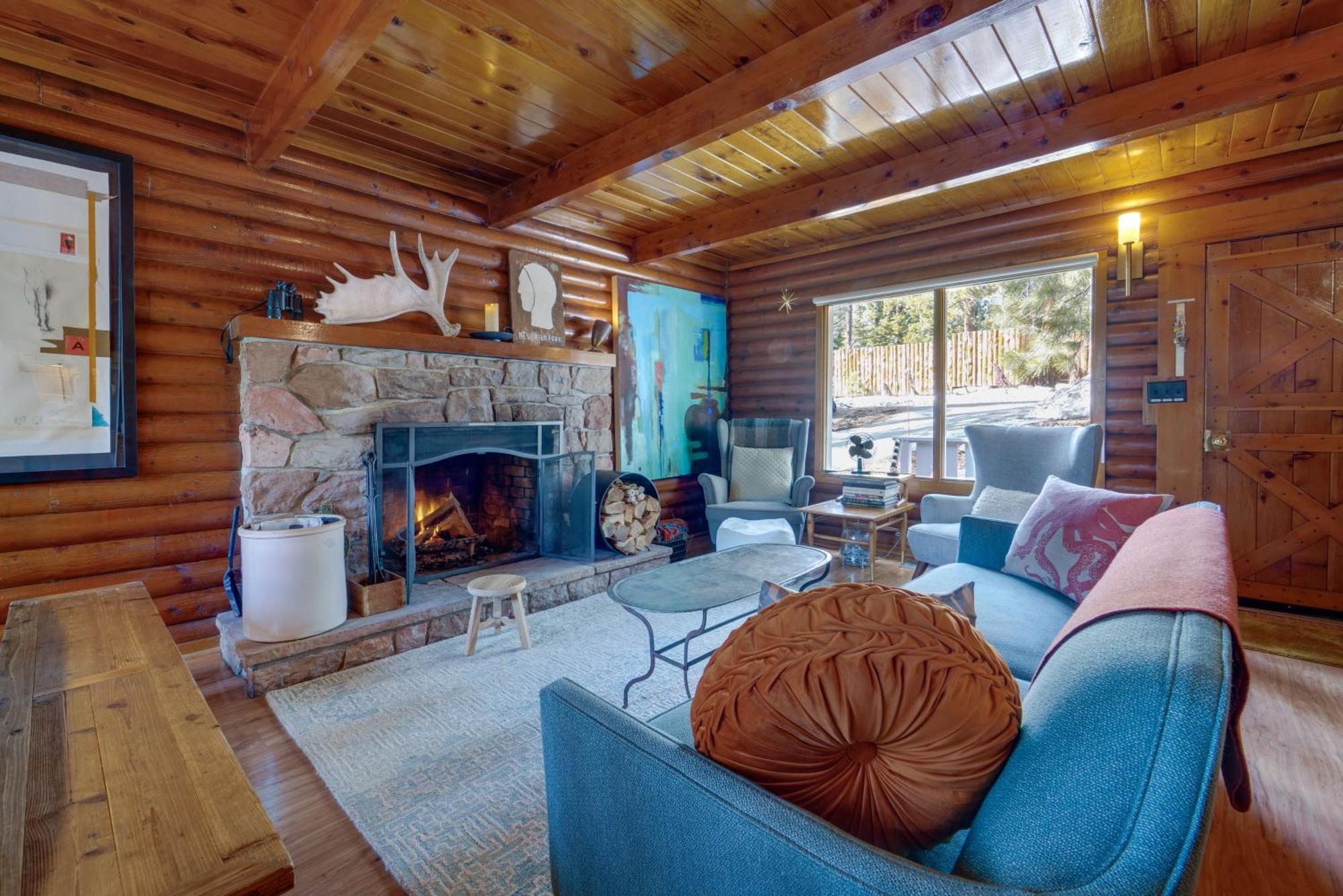 Boutique And Artsy Log Cabin In North Lake Tahoe! Villa Кингс Бийч Екстериор снимка